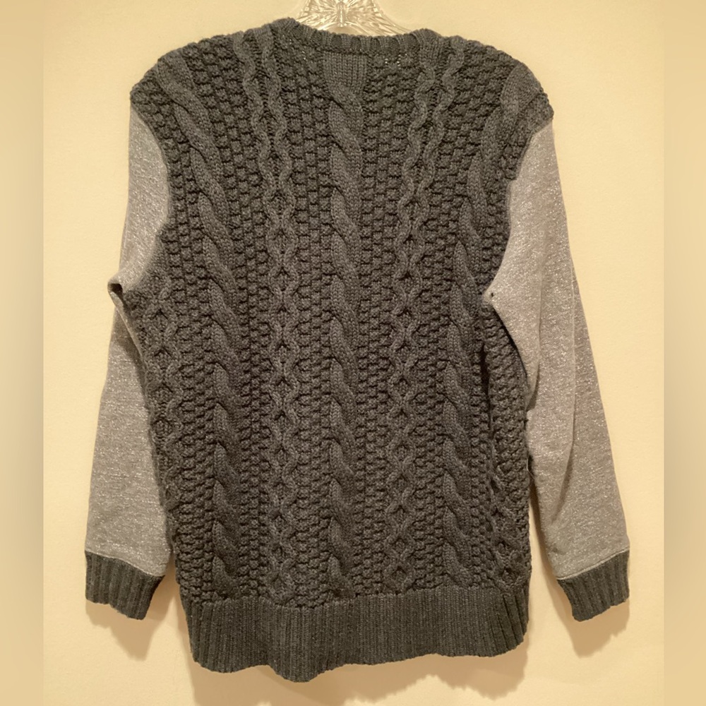 Athleta Gray Crew Neck Sweater